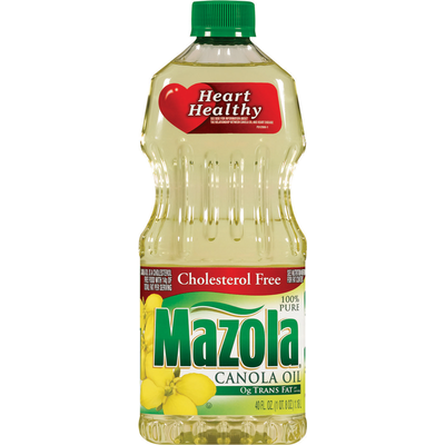 Mazola Canola Oil 40oz Plastic Bottle