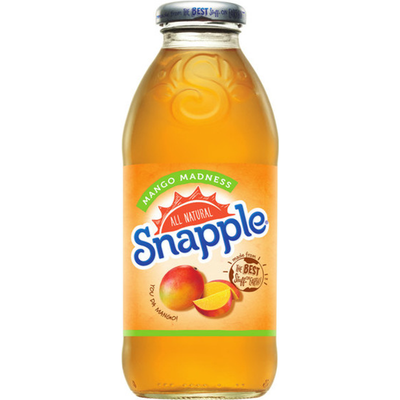 Snapple Mango Madness 16oz Plastic Bottle