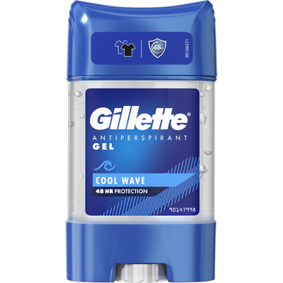 Gillette Antiperspir Cool Wave 3.8oz Piece