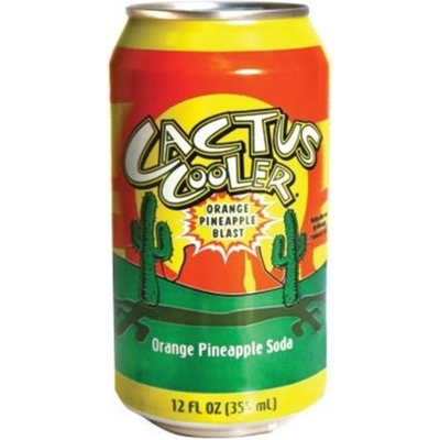 Cactus Cooler Orange Pineapple Soda 20 oz Bottle