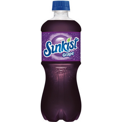 Sunkist Grape 16oz Bottle