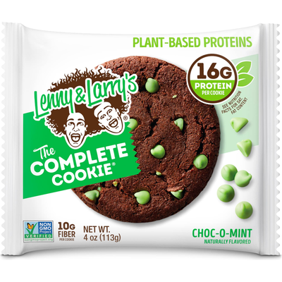Lenny & Larry's The Complete Cookie Chocolate-O-Mint Protein Cookie 4oz Count