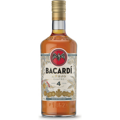BACARDI Anejo Cuatro 750ml Bottle
