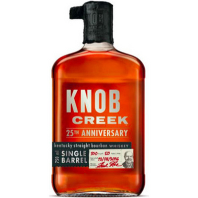 Knob Creek 25th Anniversary Single Barrel Kentucky Straight Bourbon Whiskey 750mL