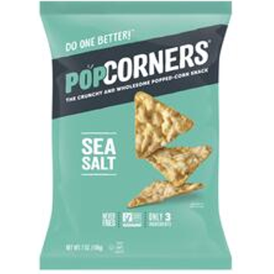 Popcorners Sea Salt Popped Corn Chips 5oz Bag