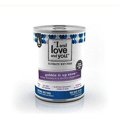 I and Love and You Ultimate Wed Food Gobble It Up Stew Dog Food 13 oz Can