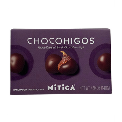Mitica Chocohigos Hand-dipped Dark Chocolate Figs 4.9oz Pack