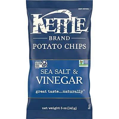 Kettle Potato Chips Sea Salt & Vinegar 5oz