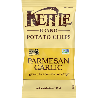 Kettle Parmesan Garlic Potato Chips 5oz Bag
