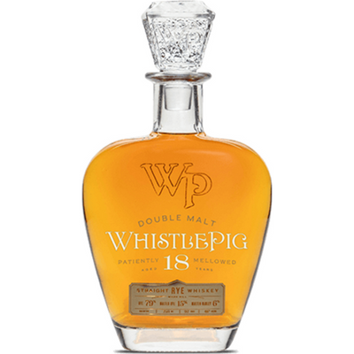 WhistlePig Double Malt Straight Rye Whiskey 18 Year 750mL