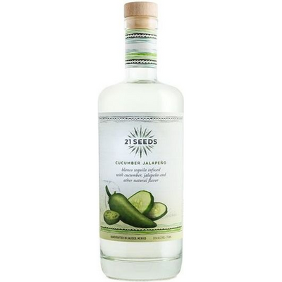 21 Seeds Cucumber Jalapeno Blanco Tequila 750ml Bottle
