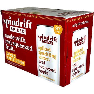 Spindrift Spiced Apple Cider 12oz Can