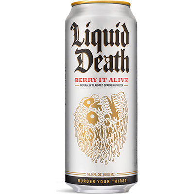 Liquid Death Berry It Alive 16.9oz Can