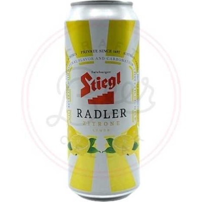 Stiegl Raider Lemon 16.9oz Can