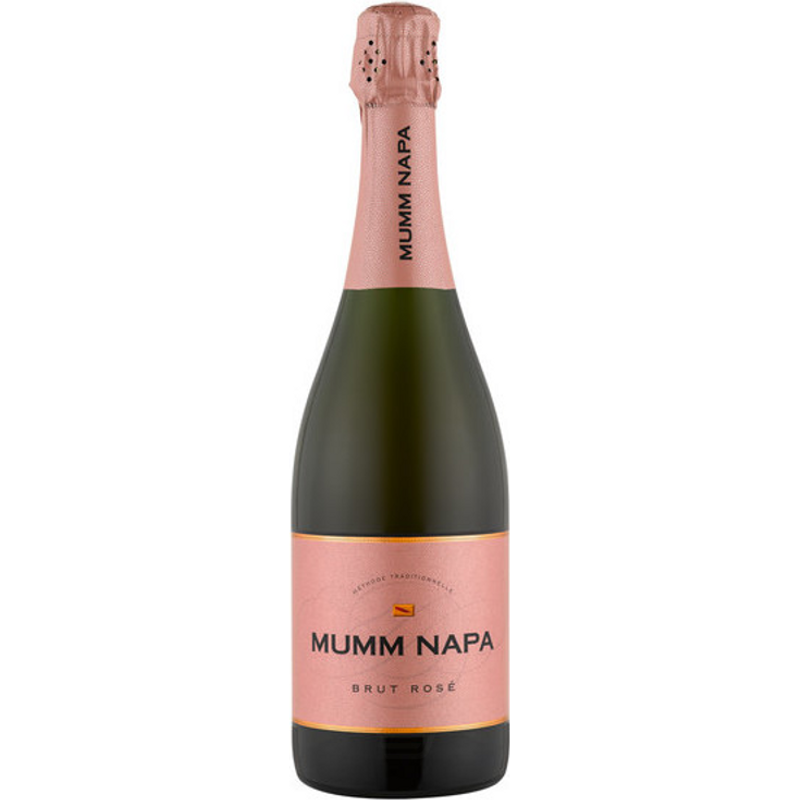 Mumm Napa Brut Rose Napa Valley Champagne Blend Sparkling Wine 750mL