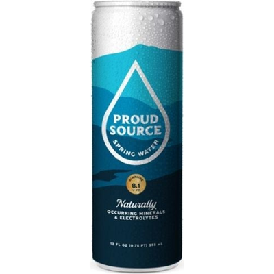 Proud Source Spring Water 12oz Can