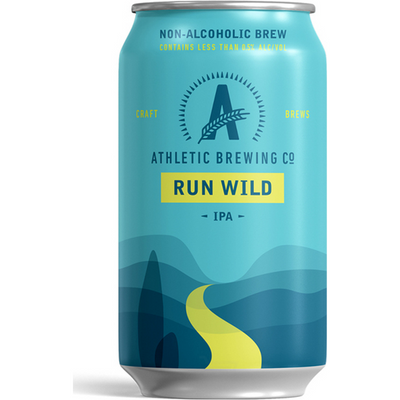 Athletic Brewing Run Wild Non-Alcoholic IPA 6x 12oz Cans