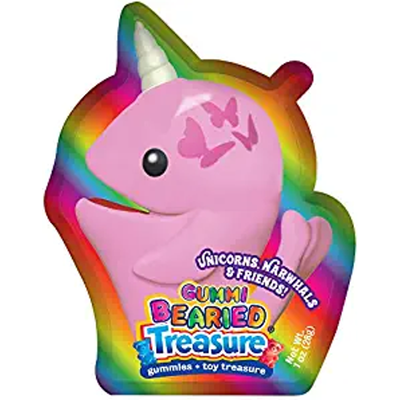 Bearied Treasure Gummies & Toy Treasure 1oz Piece