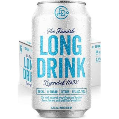 The Long Drink Legend Citrus Soda Cocktail 6x 12oz Cans