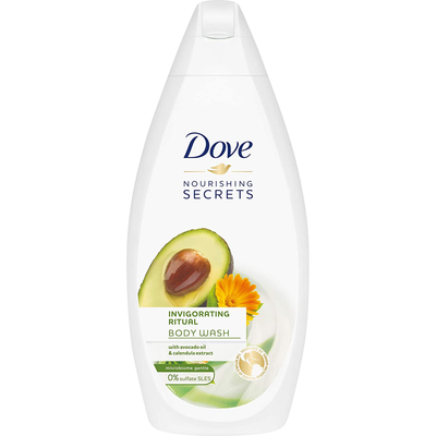 Dove Bodywash Avocado Oil 500ml Bottle