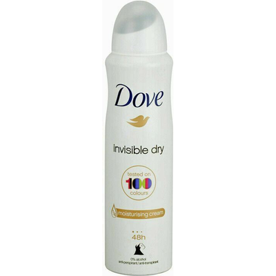 Dove Invisible Dry Anti-persp 150ml Can