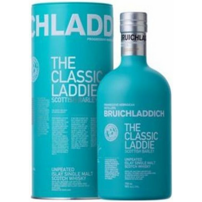 Bruichladdich Scottish Barley The Classic Laddie Unpeated Islay Single Malt Scotch Whisky 750mL