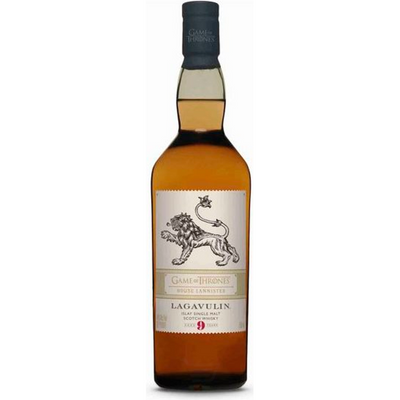 Game of Thrones House Lannister Lagavulin Islay Single Malt Scotch Whisky 9 Year 750mL
