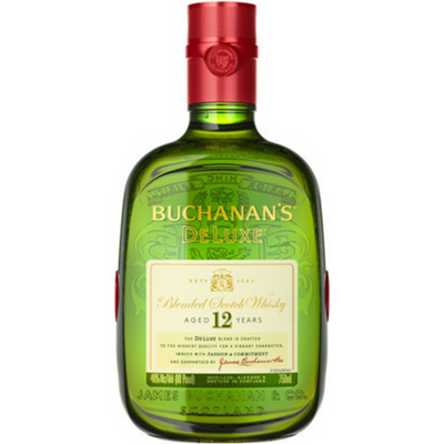 Buchanan's DeLuxe Blended Scotch Whisky 12 Year 750mL