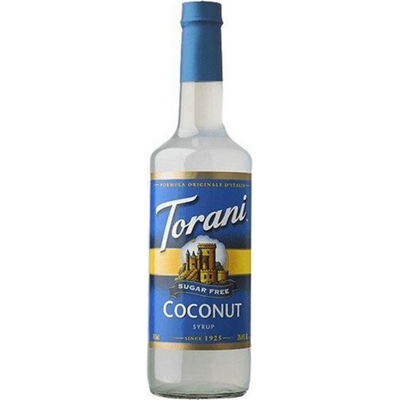 Torani Sugar Free Coconut Syrup 25.4oz Bottle
