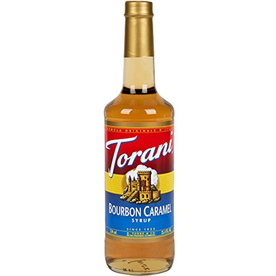 Torani Bourbon Carmel 750ml Bottle