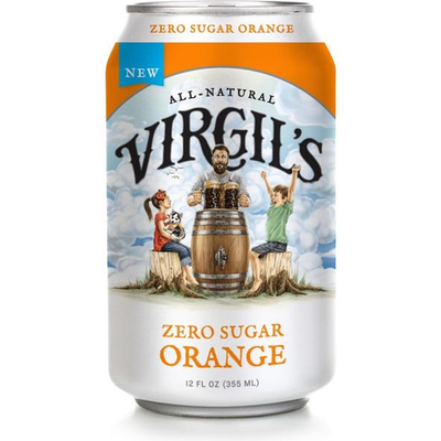 Virgil's Orange 12oz Can