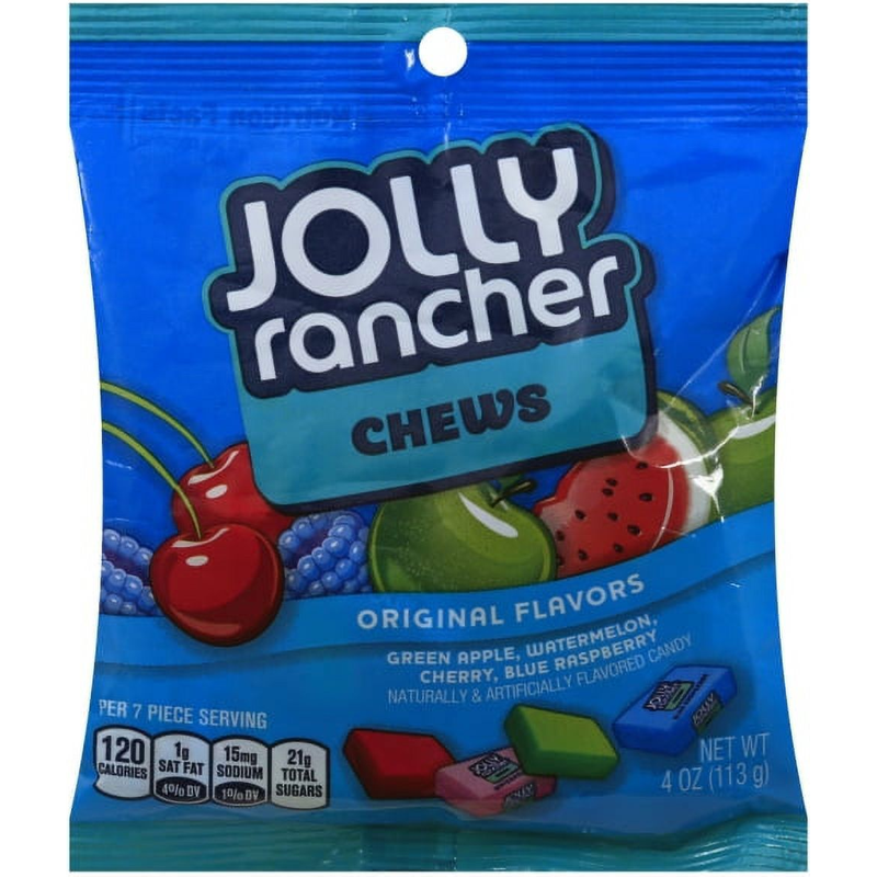 Jolly Rancher Original Assorted Chewy Candy 4oz Bag