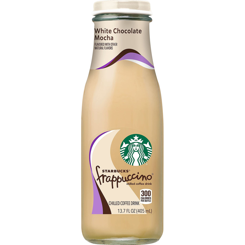 Starbucks Chilled Coffee Drink, White Chocolate Mocha 13.7oz Bottle