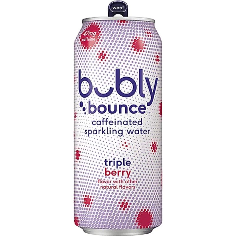 Bubly Triple Berry Sparkling Water 16oz Can