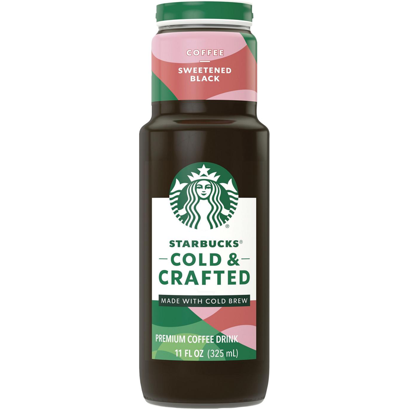 Starbucks Coffee Cold & Crafted Premium Coffee 11oz Bottle