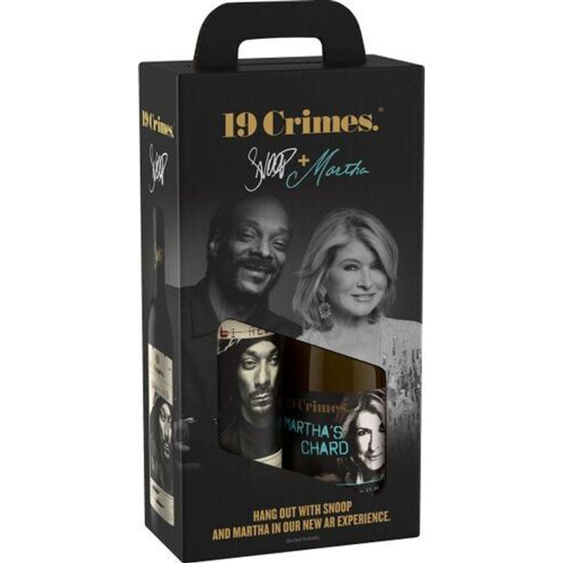 19 Crimes Snoop Cali Red & Martha’s Chard Combo Pack 2 Pack 750mL