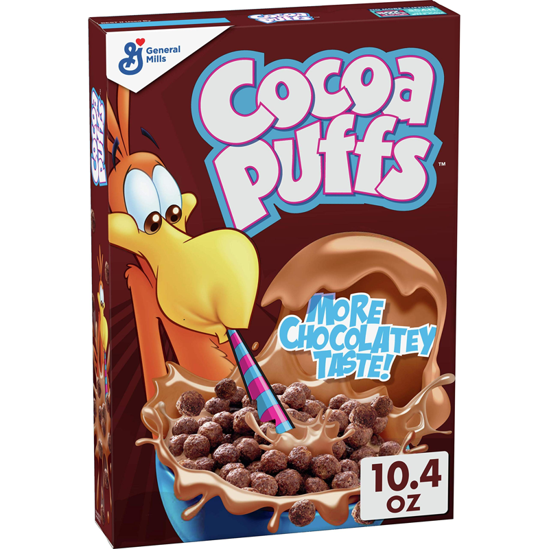 General Mills Cocoa Puffs Cereal 10.4oz Carton