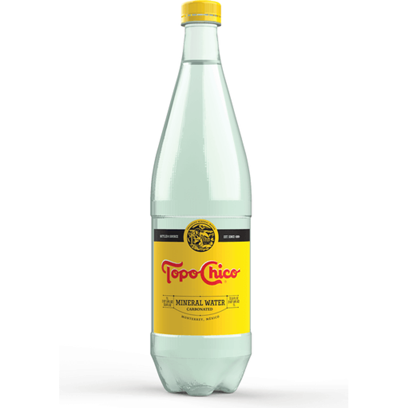 Topo Chico Sparkling Mineral Water Bottle, 1 Liter