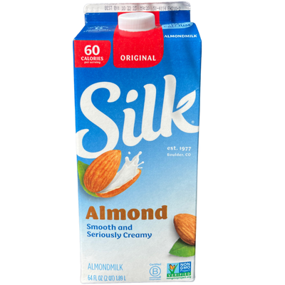 Silk Gluten Free Vegan Original Almond Milk 64oz Carton