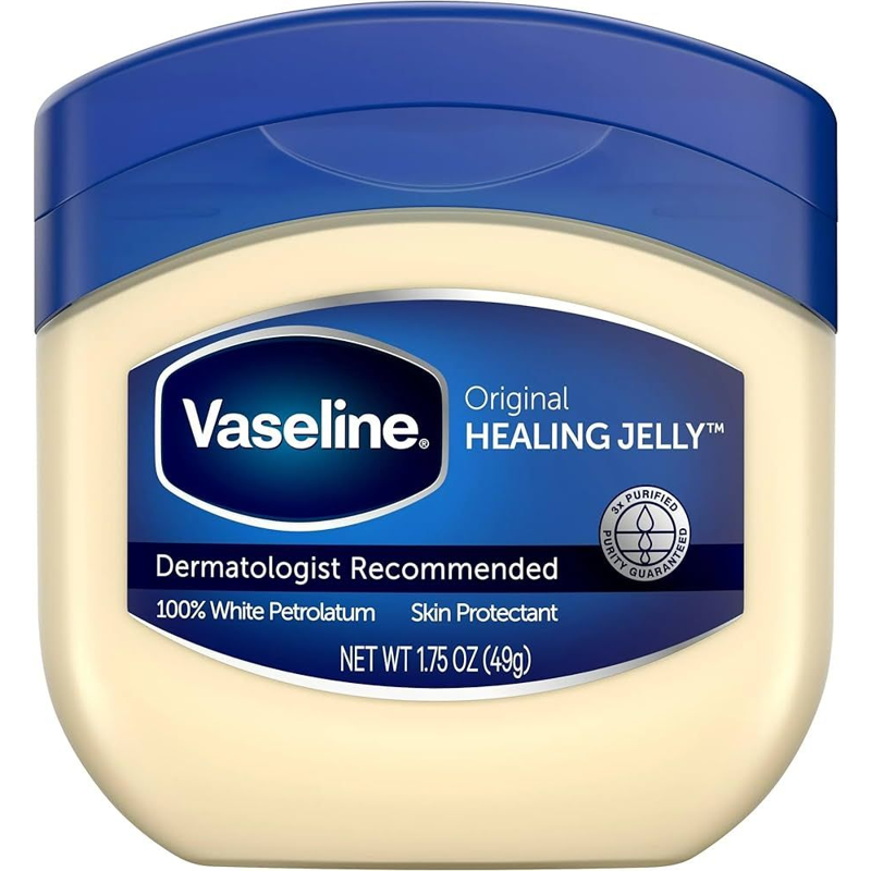 Vaseline 100% Pure Petroleum Jelly Jar, Original - 1.75oz Jar