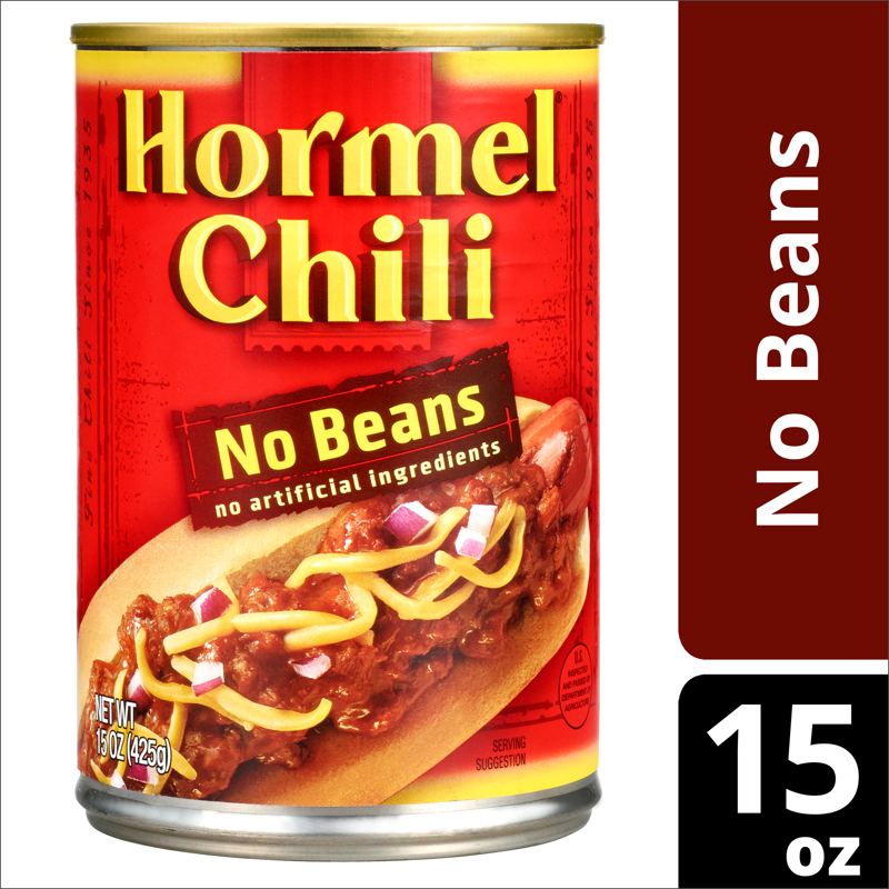 Hormel Chili No Beans 3oz Bag