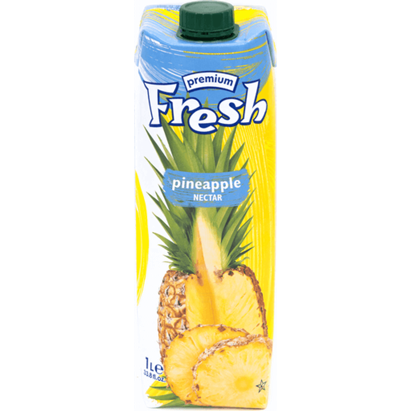 Fresh Pineapple Juice 1L Carton