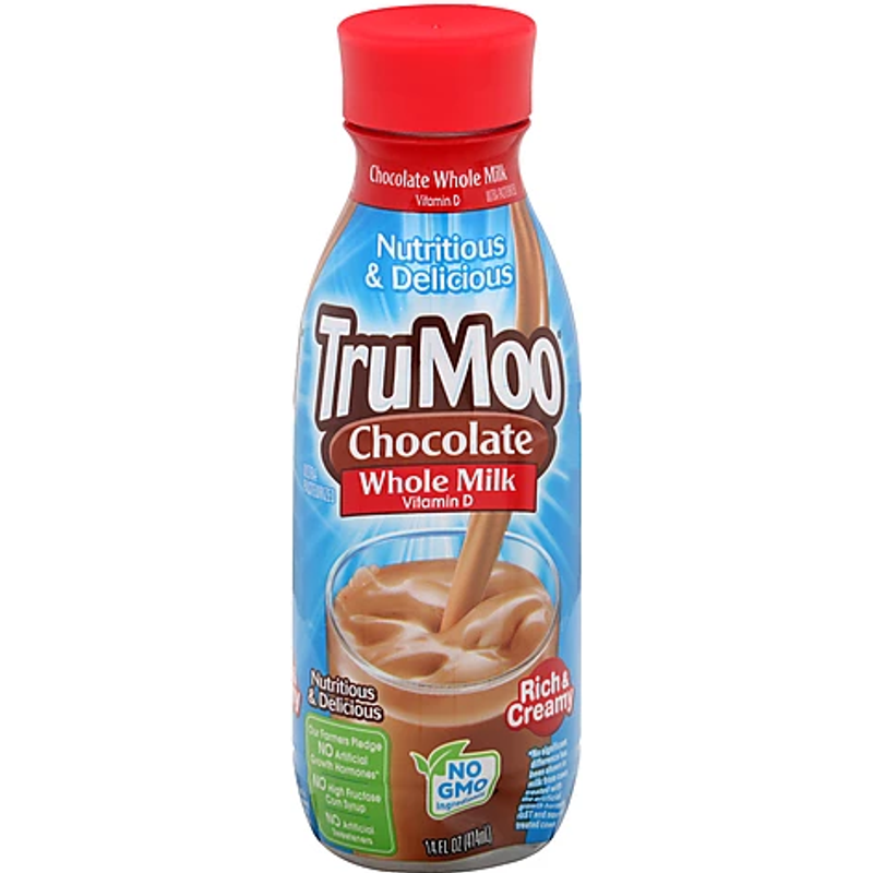 TruMoo Chocolate Milk 14oz Bottle