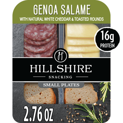 Hillshire Farm Genoa Salami With White Cheddar 2.76oz Box