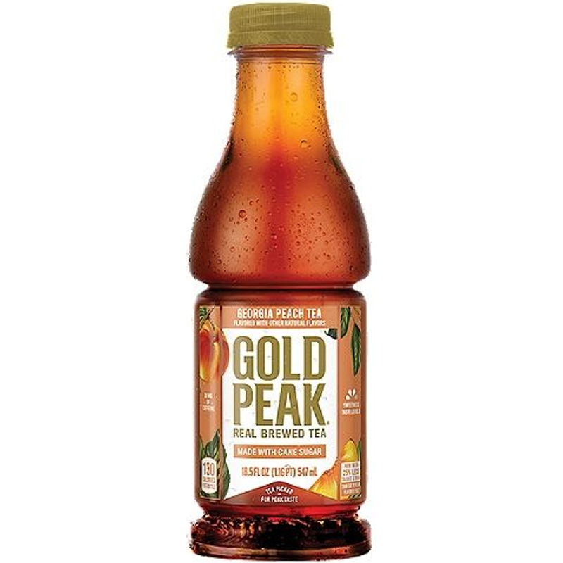 Gold Peak Georgia Peach Tea Bottle 18.5oz