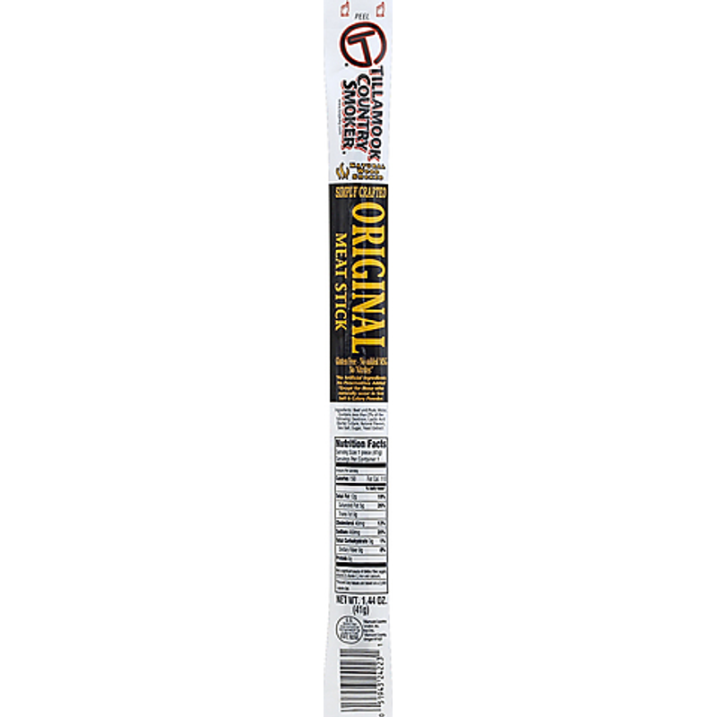 Tillamook Country Smoker Meat Stick Original 1.44 oz Clip Strip