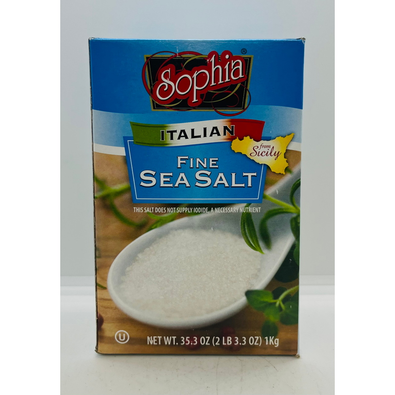 Sophia Sea Salt Fine 2lb Box