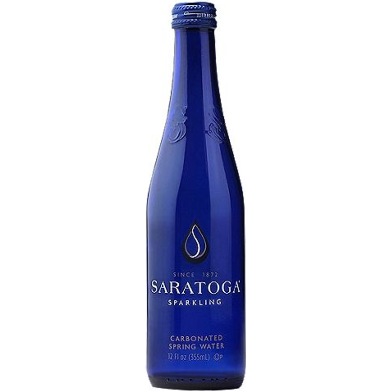 Saratoga Sparkling Spring Water 12oz Bottle