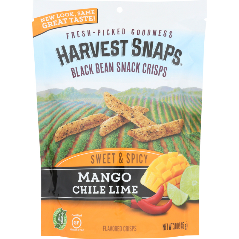 Calbee Harvest Snaps Mango Chile Lime 3oz Bag