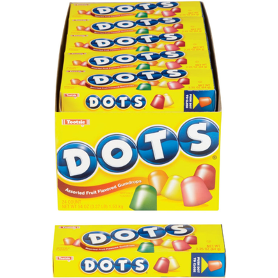 Tootsie Dots Original Candies 2.25oz Box